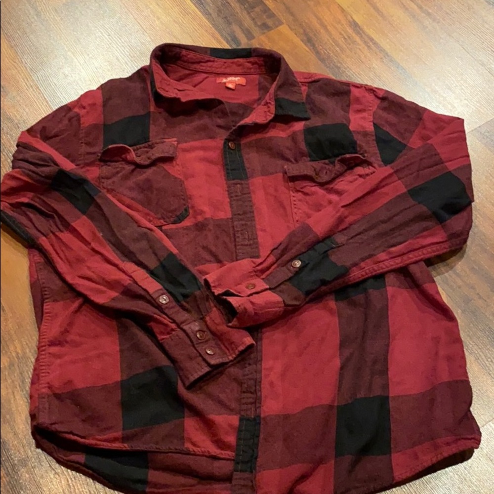 Flannel button up